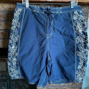 Old Navy blue blue swim shorts